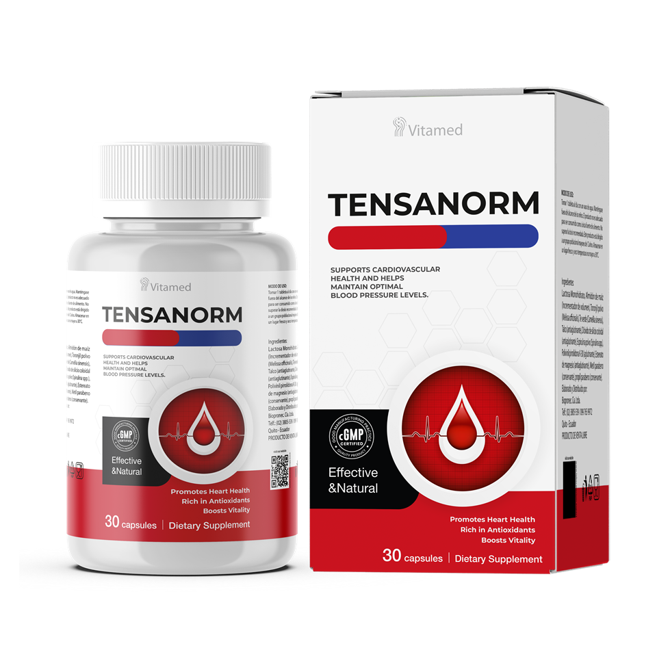 Tensanorm product packaging
